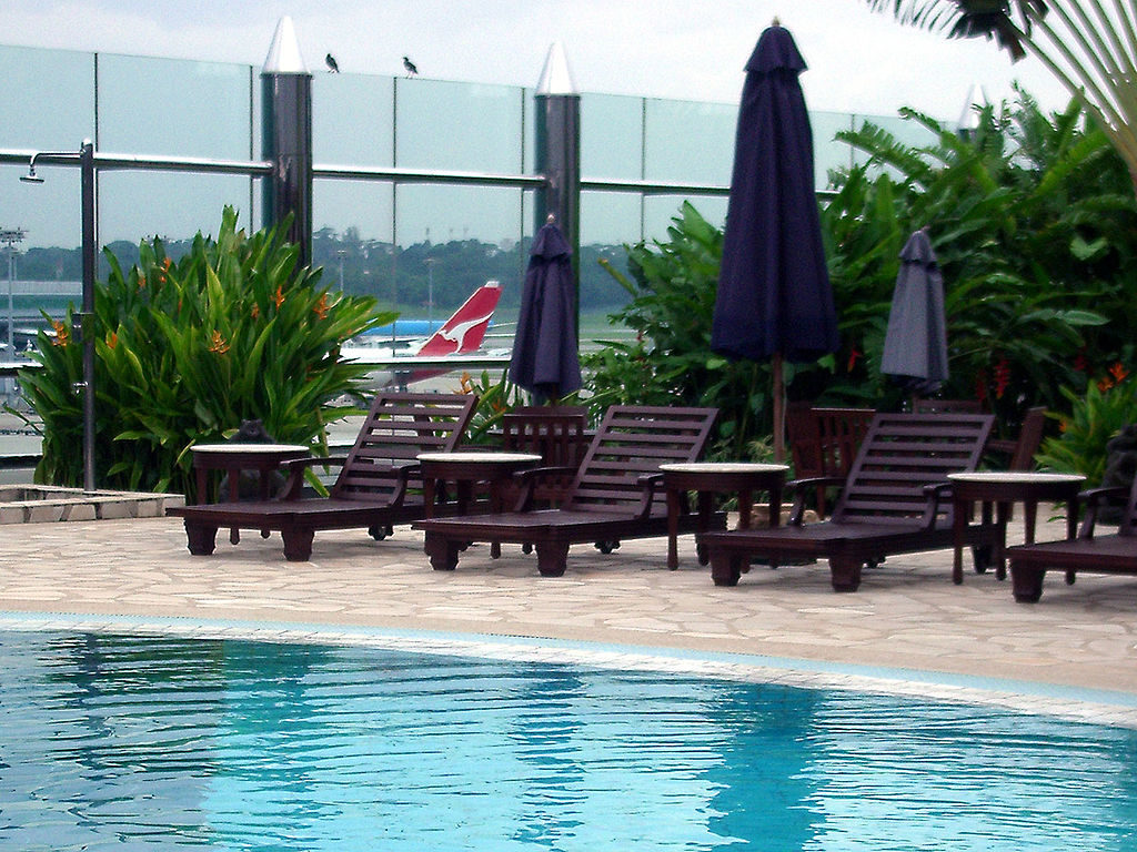 Singapore Airport Swimming Pool