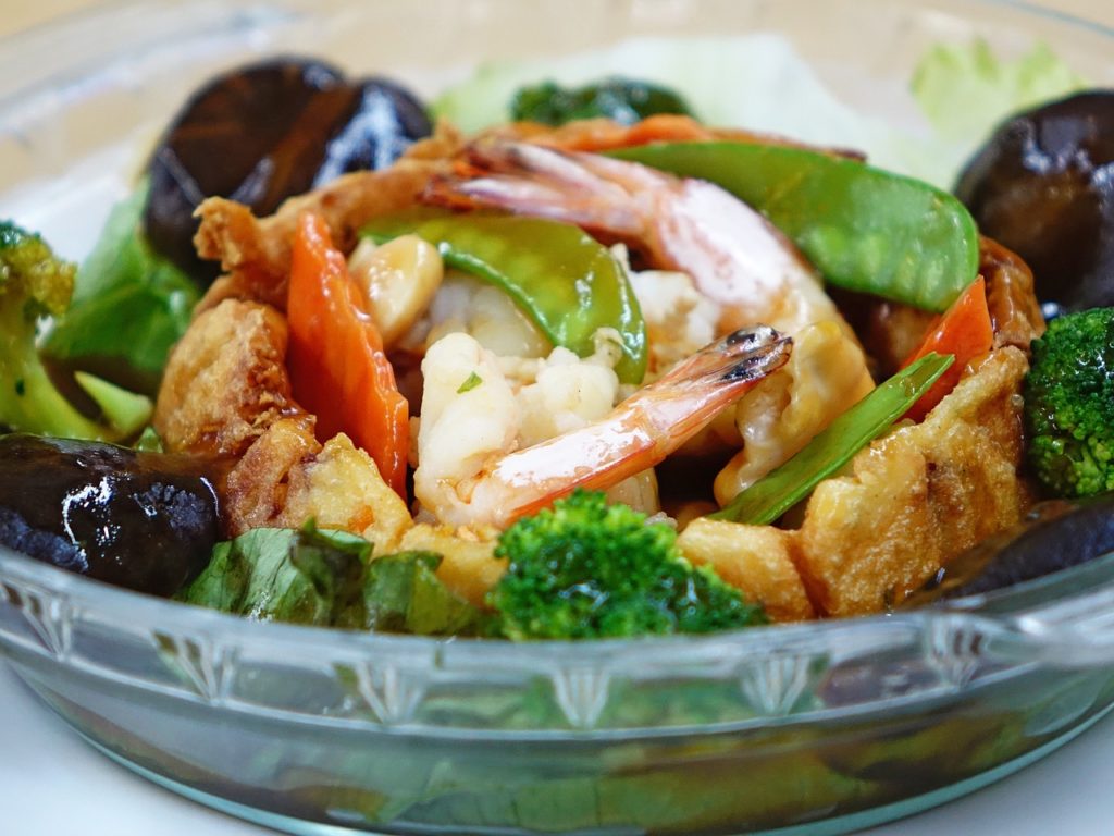 Chinese seafood dish