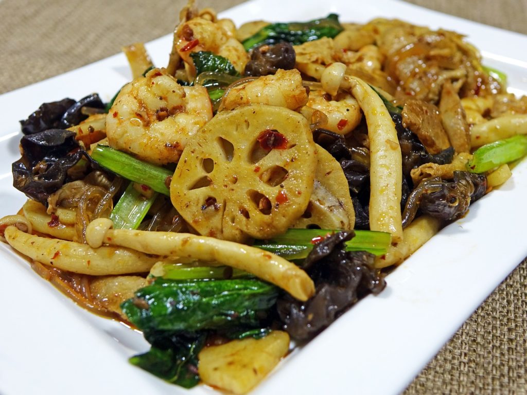 chinese stir fried vegetables